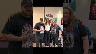 Meeting Fiona dourif #fionadourif #horror #horrorshorts #childsplay #fy #fyp #chucky #chuckyseries