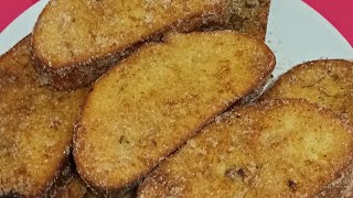 TORRIJAS DE AZÚCAR Y CANELA, Y DE AGUA MIEL