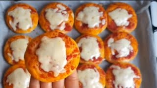 Mini pizzette… buone, belle e facili da preparare #ricettafacile #minipizzette #pizza