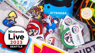 Nintendo Live 2023 Merch HAUL! EXCLUSIVE Pins, Patches & Pop-Up Shop Buys! | Raymond Strazdas