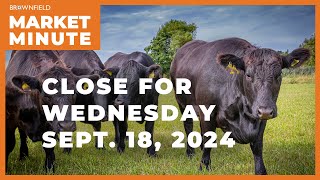 Cattle futures were mostly higher Wednesday | Closing Market Minute