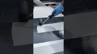 Dark Grey Top Coat is applied over the Lava 20 waterproofing membrane #shorts