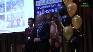 Heemskerk huldigt zijn sportkampioenen (2)