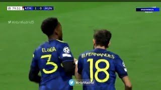 Atl Madrid VS Manchester Utd 1-1 Extended Extended Highlights & All Goals 2022 ||  Elanga goal vs