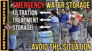 How to Store Water for an Emergency | Storing Water Long Term