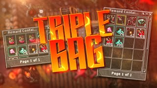 TRIPLE BAG LOOT! GETTING RICH!! | 2 REDSKULLS IN 2 DAYS 🍓🤣 | TibiaFerumbrinha