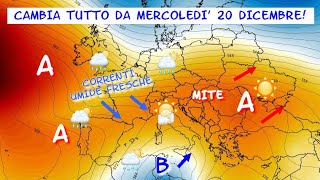 METEO: SUPER ANTICICLONE SULL'ITALIA E CLIMA MITE, MA NON DURERA'. CAMBIAMENTO ENTRO NATALE? ANALISI