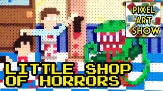 Perler Bead Tutorial: Little Shop of Horrors Project - Pixel Art Show