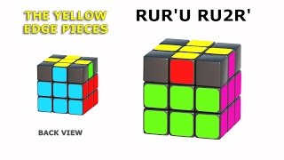 RUBIK'S CUBE: YELLOW EDGES