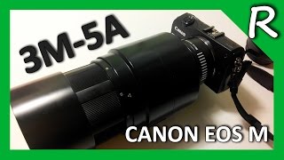 TV Lens ЗМ-5А M42 телеобъектив на Canon EOS M через адаптер M42 EF-M [© Игорь Шурар 2014]