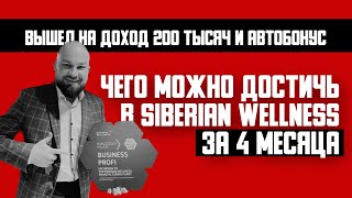 ЧЕГО МОЖНО ДОСТИЧЬ В SIBERIAN WELLNESS ЗА 4 МЕСЯЦА?