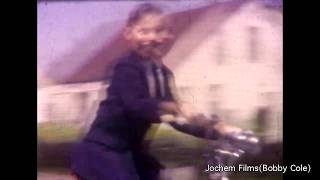 Children & Adults riding bikes in Saddle Brook, New Jersey  1964