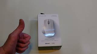 Unboxing Razer Pro Click Mercury White Mouse 01-26-2022!