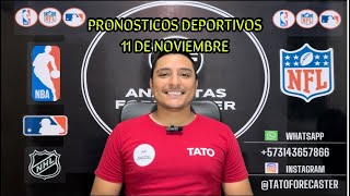 PRONOSTICOS DEPORTIVOS GRATIS HOY 11 DE NOVIEMBRE #nba FREE PICKS - PARLEY GRATIS FUTBOL PARLAY NBA