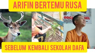 ARIFIN INGIN LIHAT RUSA KEBUN BINATANG| BELAJAR ALAM BERSAMA MANTRI ODGJ