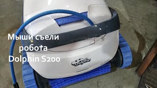 Мыши съели робота Dolphin S200 )))