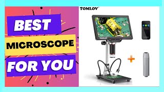 TOMLOV DM201 HDMI Digital Microscope 1300X Industrial Inspection Mobile