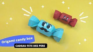 CADEAU FETE DES PERE ☆ Origami pour la fête des pères ☆ Pliage amusant ☆ Origami facile