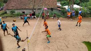 SET KE 2 PERTANDINGAN VOLLY CAKRA BERINGIN A VS BINAGATRA