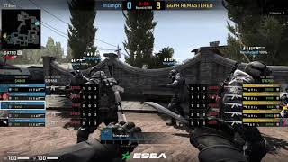 GGPR remastered vs Triumph  - ESEA CASH CUP Nov 13th