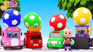 Learn Colors With Cars for Kids | What Colors Do You Like? | Jicoco Nursery Rhymes & Kids Songs