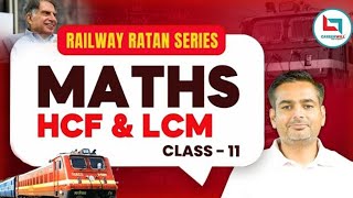 Railway Ratan Series | Railway Maths | LCM & HCF | #11 | Square Root By Rakesh Yadav Sir