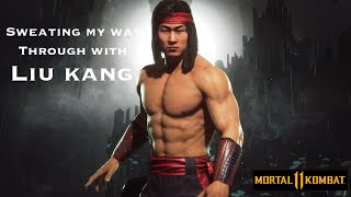 My first brutality playing online ranked matches -  Mortal Lombat 11 “Liu Kang” gameplay