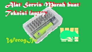 Tes! Servis Laptop Lebih Praktis dengan Obeng Multifungsi ini