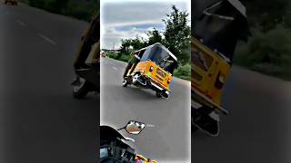 Bajaj Autorickshaw Right side Stunt #autorickshaw #autolover #shortvideo