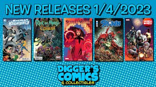 New Comic Books  for 1-4-2023