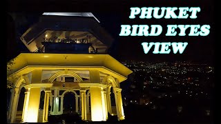 Phuket night Bird Eyes View Dec2021 | KhaorangHill | PhuketView | Thailand | BirdEyesView