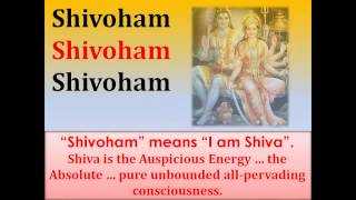 SriGuruManoji : ShivohamOnlyChanting