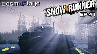 Cosmo plays SnowRunner: E47 - Caterpillar CT680 Alaska Exploration [ Chill content, no spaz ]