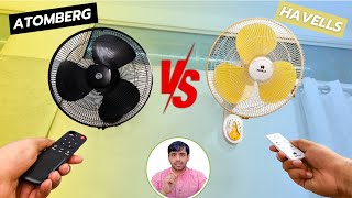 Top BLDC Wall Fans 2024: Havells Platina or Atomberg Renesa? | Powerful, Quiet, Energy Efficient 😱