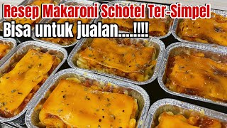 Cuma Diaduk-aduk bisa bikin Makaroni Schotel se-enak ini‼️