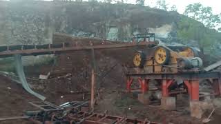 Kondisi terbaru erection stone crusher plant