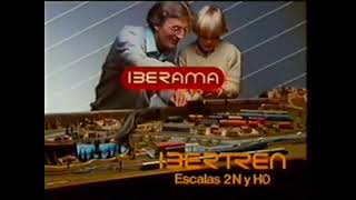 Ibertren, maqueta de Iberama - Año 1986