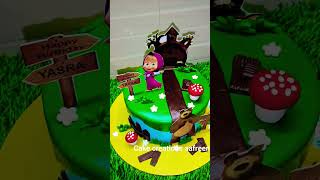 #cake #cakes #youtubeshorts #viral #shorts #mashaandthebear #theme