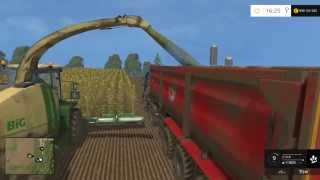 farming simulator 2015 сбор кукурузы