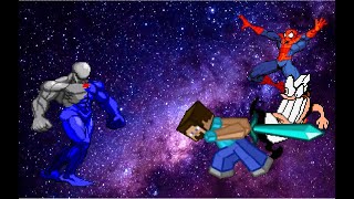 True Pepsiman vs Master Steve&Peppino´s&Spider-man KOFM | mugen v1.1 |