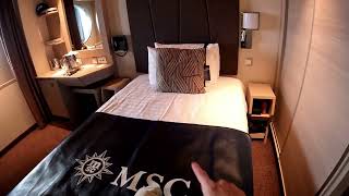 MSC World Europa Cabin 14005 Studio Ocean View