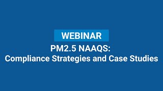 PM2.5 NAAQS: Compliance Strategies and Case Studies