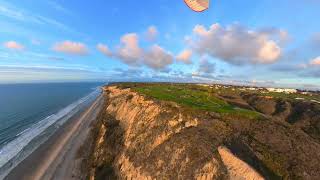 Sunset flight at Torrey Pines