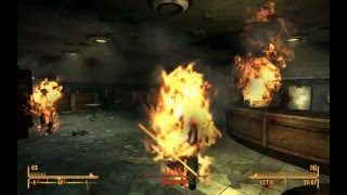 Я горю, мы горим, все горят Исправительное Учреждение НКР  FalloutNV Fallout New Vegas