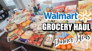 WALMART GROCERY HAUL I FAMILY OF 6 I DINNER IDEAS I Samantha Greenwalt