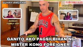 GANITO AKO KASWERTE SA ASAWA KONG FOREIGNER | GROCERY SHOPPING HAUL | AMERICAN-FILIPINA COUPLE