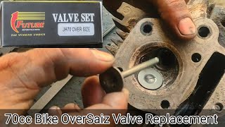 OverSaiz Valve Replacement 70cc Bike Engine || Javed Auto Shopp