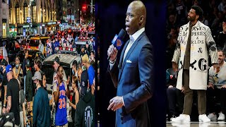 Knicks Fans Your Energy Is 1/1 Vol 2, Kyrie Mandate Situation Failed To Draw Major Outrage In NYC