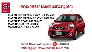 Harga Nissan March - Dealer Nissan Bandung | 081323589292