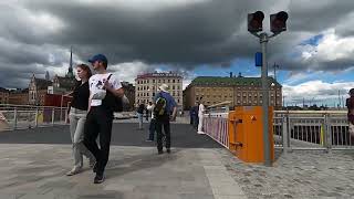 Ny cykelbana på Vattentorget Slussen. Eller "Götgatsbacken 2"